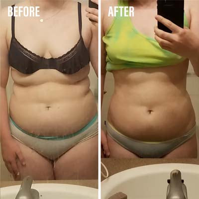 Ava, lost 20 lbs