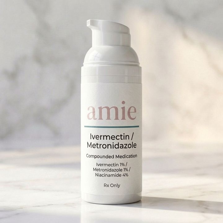 Ivermectin / Metronidazole / Niacinamide Cream