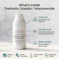 Tretinoin / Azelaic Acid / Niacinamide Cream
